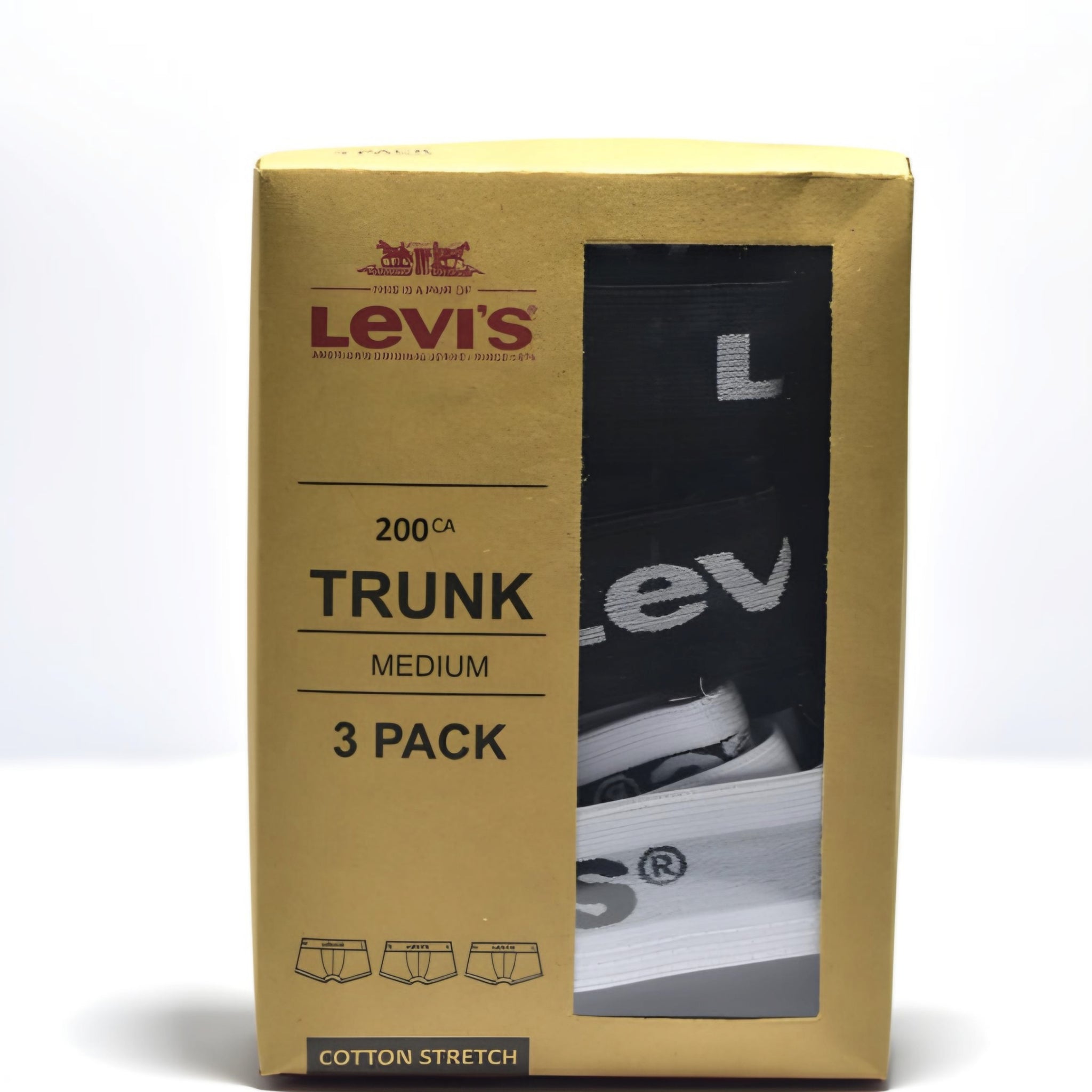 Branded Levis Underwear (Pack of 03)